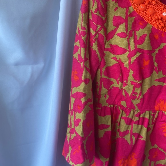 Nanette lepore pink cropped jacket - Picture 2 of 7